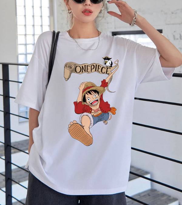 Luffy, One piece oversized T shirt