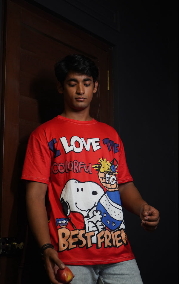 Best friend Peanuts t shirt (free size)